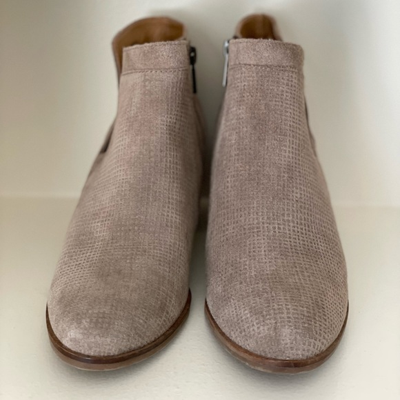 Lucky Brand Ponic Suede Ankle Boots 10 M - Picture 12 of 12